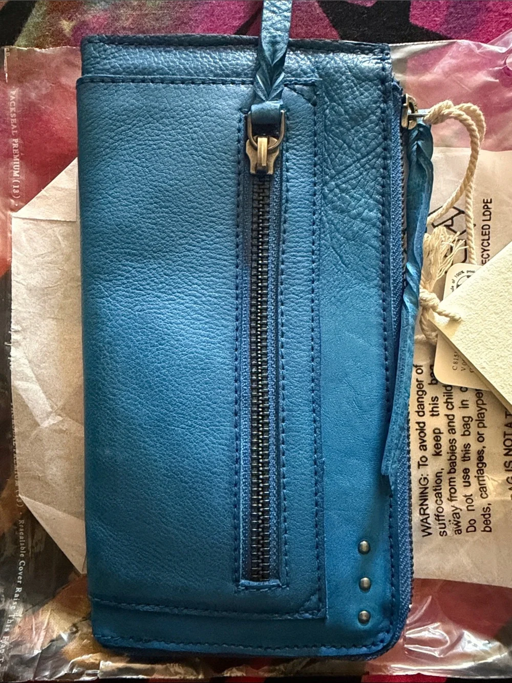 We The Free Sapphire Emerson Wallet